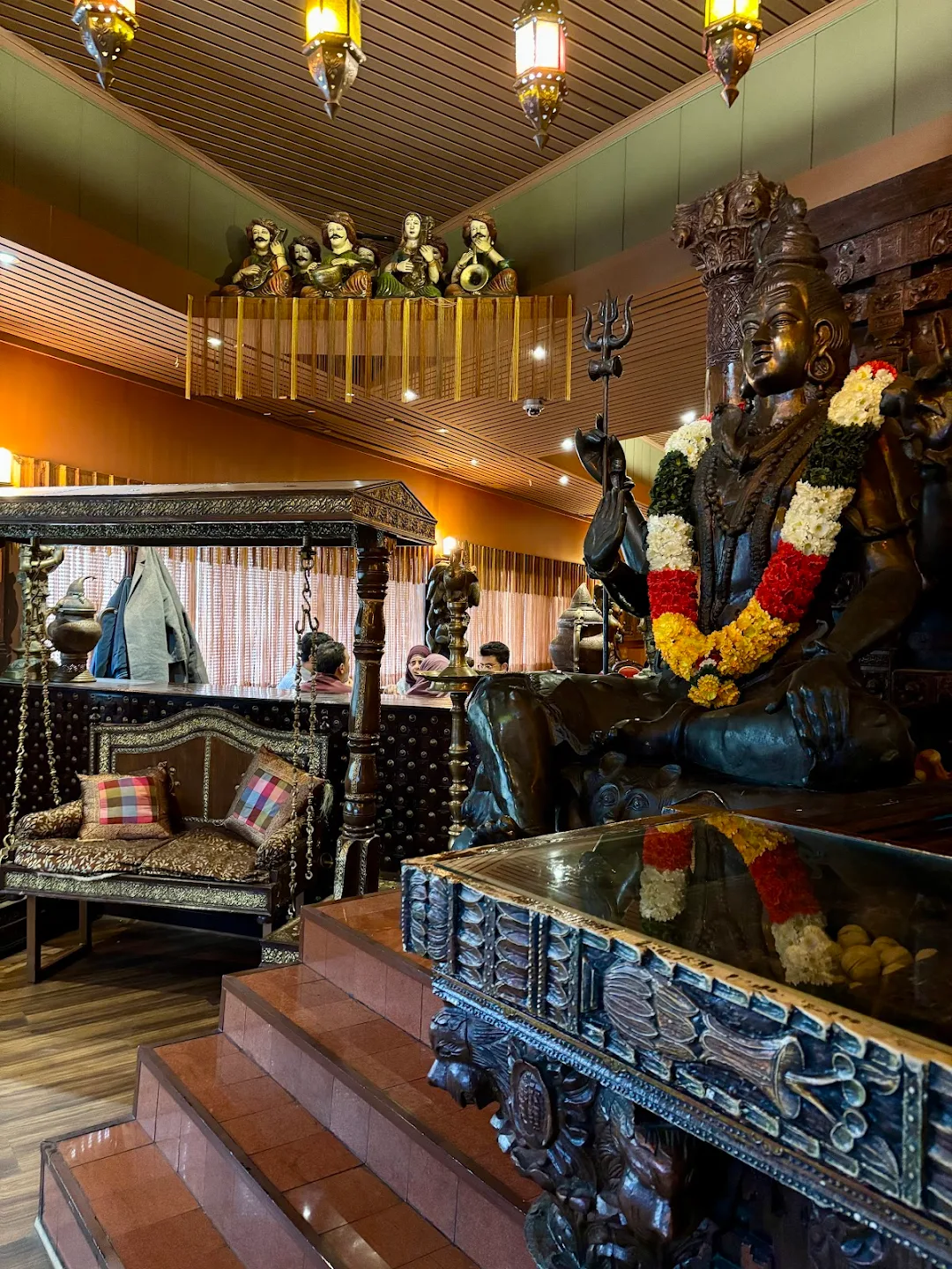 Elegant seating and ambience at New Asian Village West Edmonton